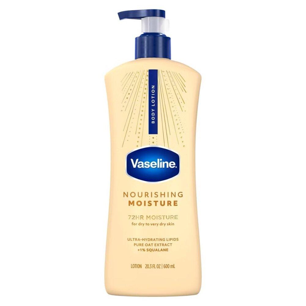 Vaseline Intensive Care Nourishing Moisturizing Body Lotion with Oat Extract